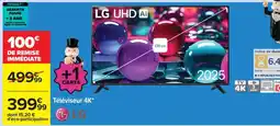 Carrefour Téléviseur 4K* LG offre
