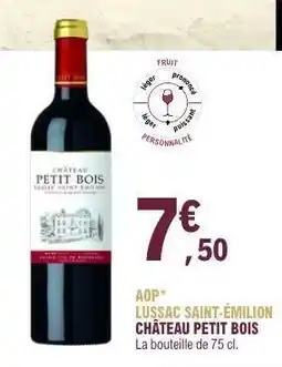 E.Leclerc CHÂTEAU PETIT BOIS offre
