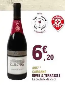 E.Leclerc AOC Cairanne Rives & Terrasses offre