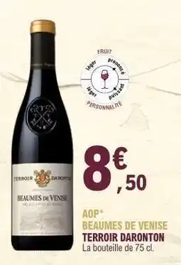 E.Leclerc AOP BEAUMES DE VENISE TERROIR DARONTON offre
