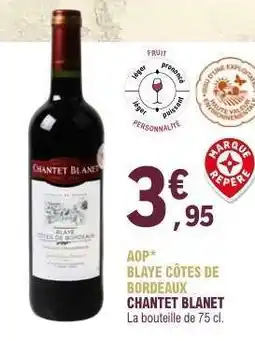 E.Leclerc CHANTET BLANET offre