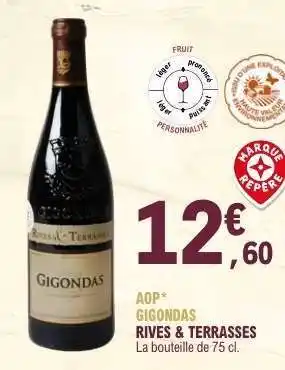 E.Leclerc AOP Gigondas Rives & Terrasses offre