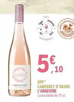 E.Leclerc AOP CABERNET D'ANJOU L'ANGEVINE offre