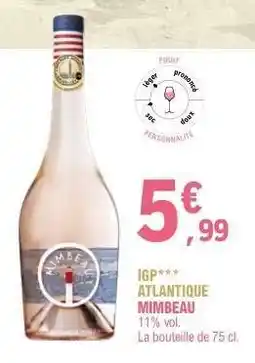 E.Leclerc IGP ATLANTIQUE MIMBEAU offre