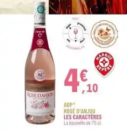 E.Leclerc AOP Rosé d'Anjou Les Caractères offre