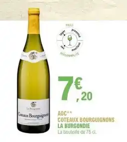 E.Leclerc AOC COTEAUX BOURGUIGNONS “LA BURGONDIE” offre