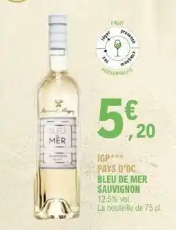 E.Leclerc BLEU DE MER SAUVIGNON offre