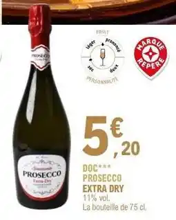E.Leclerc Prosecco Extra Dry offre