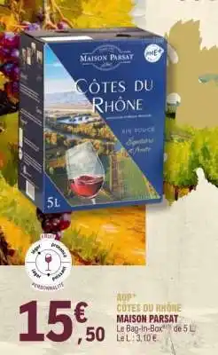 E.Leclerc CÔTES DU RHÔNE offre