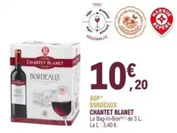 E.Leclerc CHANTET BLANET offre