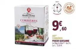 E.Leclerc AOP CORBIÈRES PRIEUR BARSANNE offre