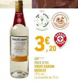 E.Leclerc Vieux Carion Muscat offre