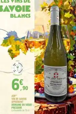 E.Leclerc Vin de Savoie Apremont offre