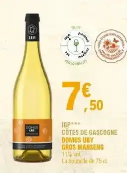 E.Leclerc DOMUS UBY GROS MANSENG offre