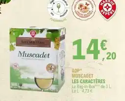 E.Leclerc Muscadet Les Caractères offre