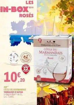 E.Leclerc CÔTES DU MARMANDAIS TERRASSES D'AUTAN offre