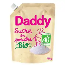 Carrefour DADDY Sucre en poudre Bio offre