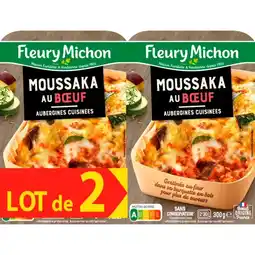 Carrefour FLEURY MICHON Moussaka offre