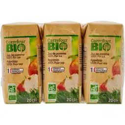 Carrefour CARREFOUR BIO Jus de fruit offre