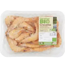 Carrefour CARREFOUR BIO Crevette rose cuite CARREFOUR BIO offre