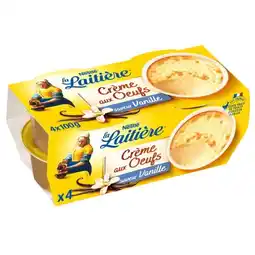 Carrefour LA LAITIERE Crème aux œufs offre