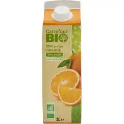 Carrefour CARREFOUR BIO Jus d'orange offre