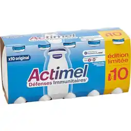 Carrefour DANONE Actimel Édition limitée offre