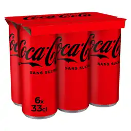 Carrefour COCA COLA SANS SUCRES SUR TOUT offre