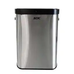 Carrefour MEDEK Poubelle inox 50L offre