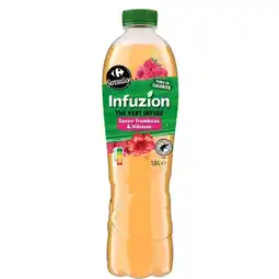 Carrefour CARREFOUR SENSATION Boisson à l'infusion de thé vert offre