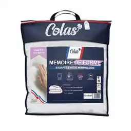 Carrefour COLAS NORMAND Couette fibre mémoire de forme Qualigel offre