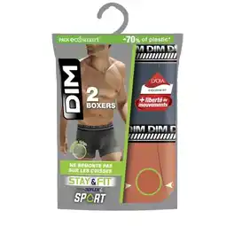 Carrefour DIM Boxers homme Stay and fit offre