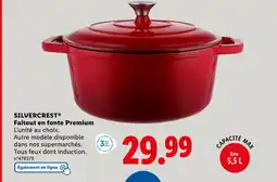 Lidl SILVERCREST Faitout en fonte Premium offre