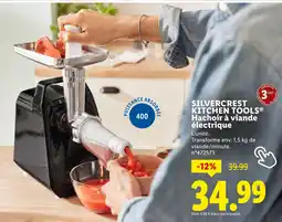 Lidl SILVERCREST KITCHEN TOOLS Hachoir à viande électrique offre