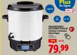 Lidl SILVERCREST Cuiseur à bocaux électrique offre