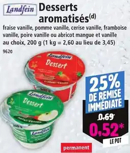 Norma Landfein Desserts aromatisés offre