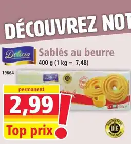 Norma Delicia Sablés au beurre offre