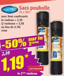 Norma MultiTEC Sacs poubelle offre