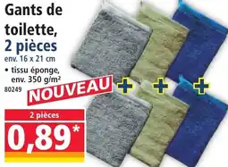 Norma Gants de toilette offre