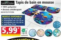 Norma SANTOSINI Tapis de bain en mousse offre