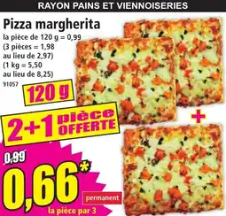 Norma Pizza margherita offre