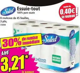 Norma Soled Essuie-tout offre
