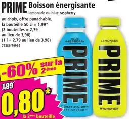 Norma PRIME Boisson énergisante offre