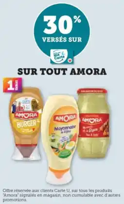 Super U Sur tout amora offre