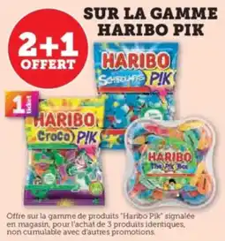 Super U Sur la gamme haribo pik offre
