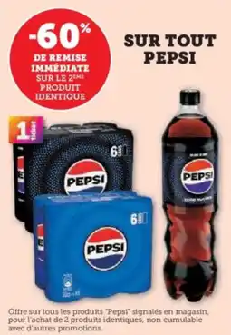 Super U Sur tout pepsi offre