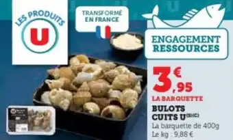 Super U Bulots cuits u offre