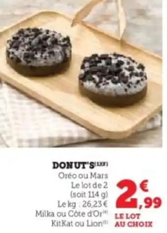 Super U Donut's offre