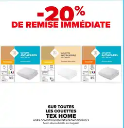 Carrefour Market Sur toutes les couettes offre