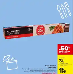 Carrefour Market Papier aluminium carrefour offre